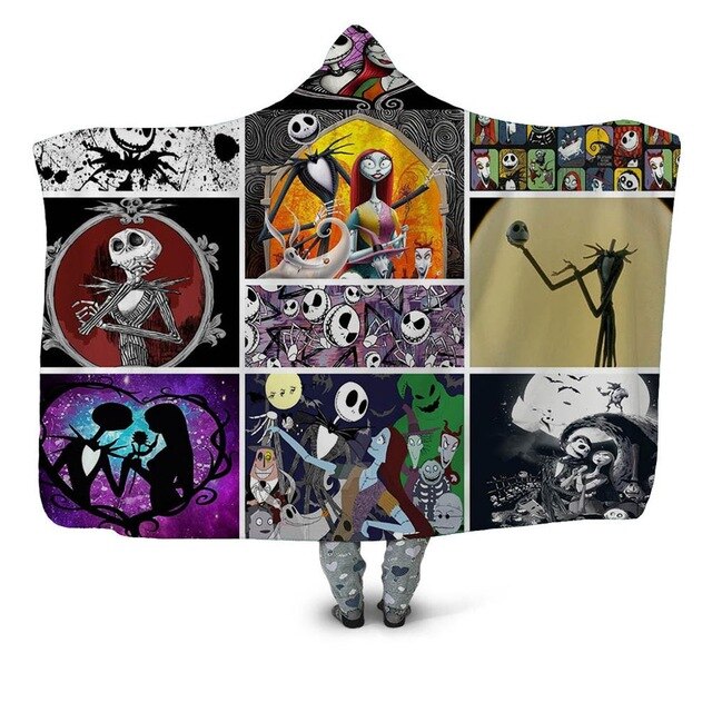 Yellow Skull Hooded Blanket - The Hoodie Store