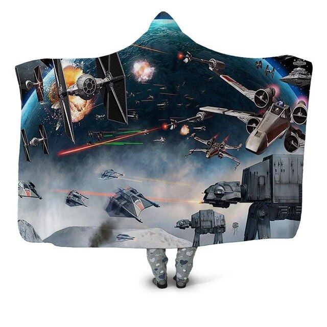 Yellow Skull Hooded Blanket - The Hoodie Store