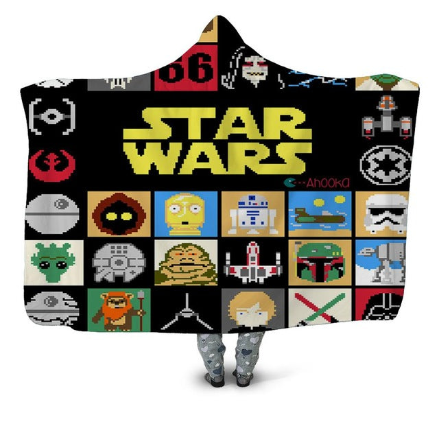 Yellow Skull Hooded Blanket - The Hoodie Store