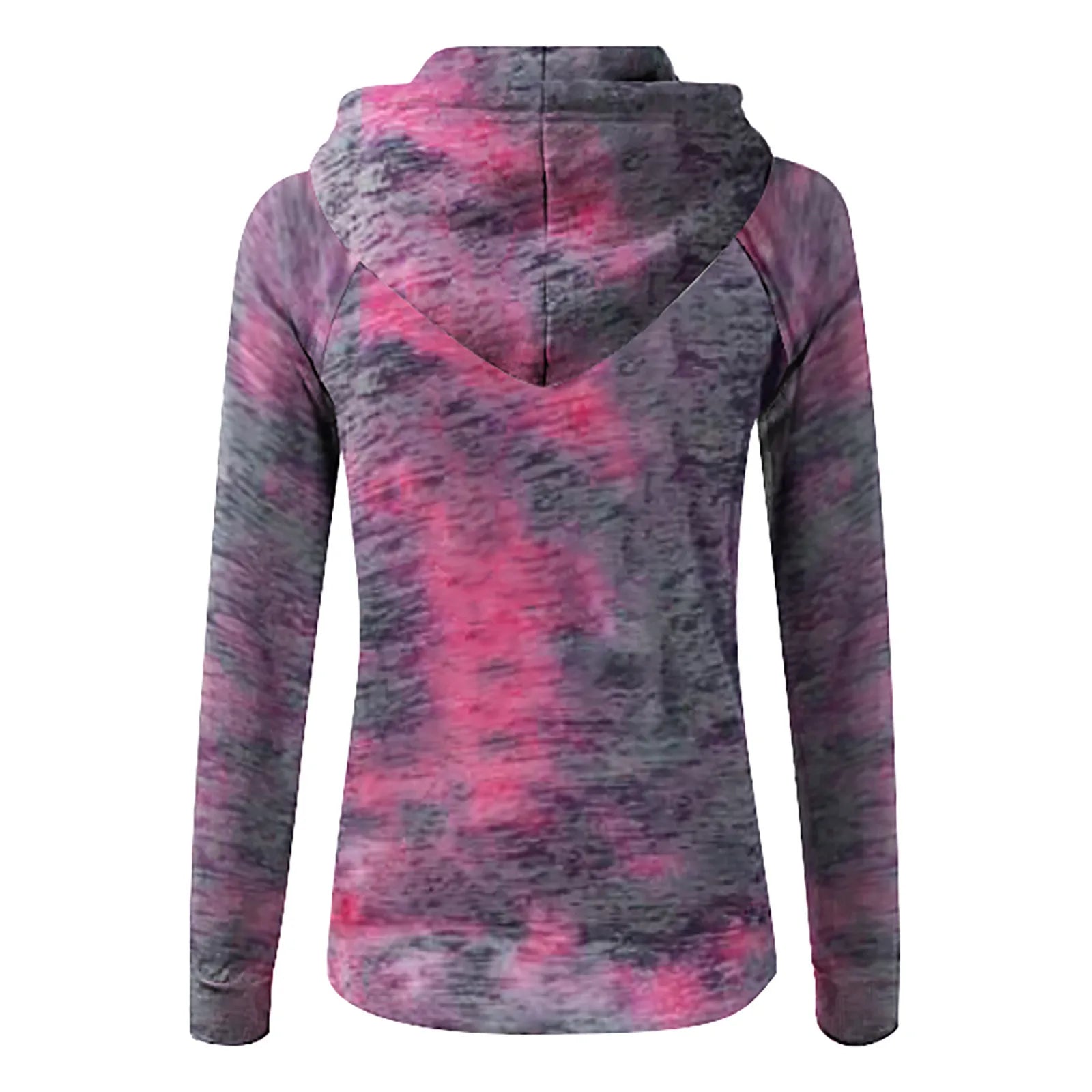 Tie-Dyed Casual Dolphin Jacket for Women