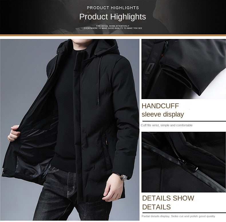 High-quality Hooded Parka/Coat
