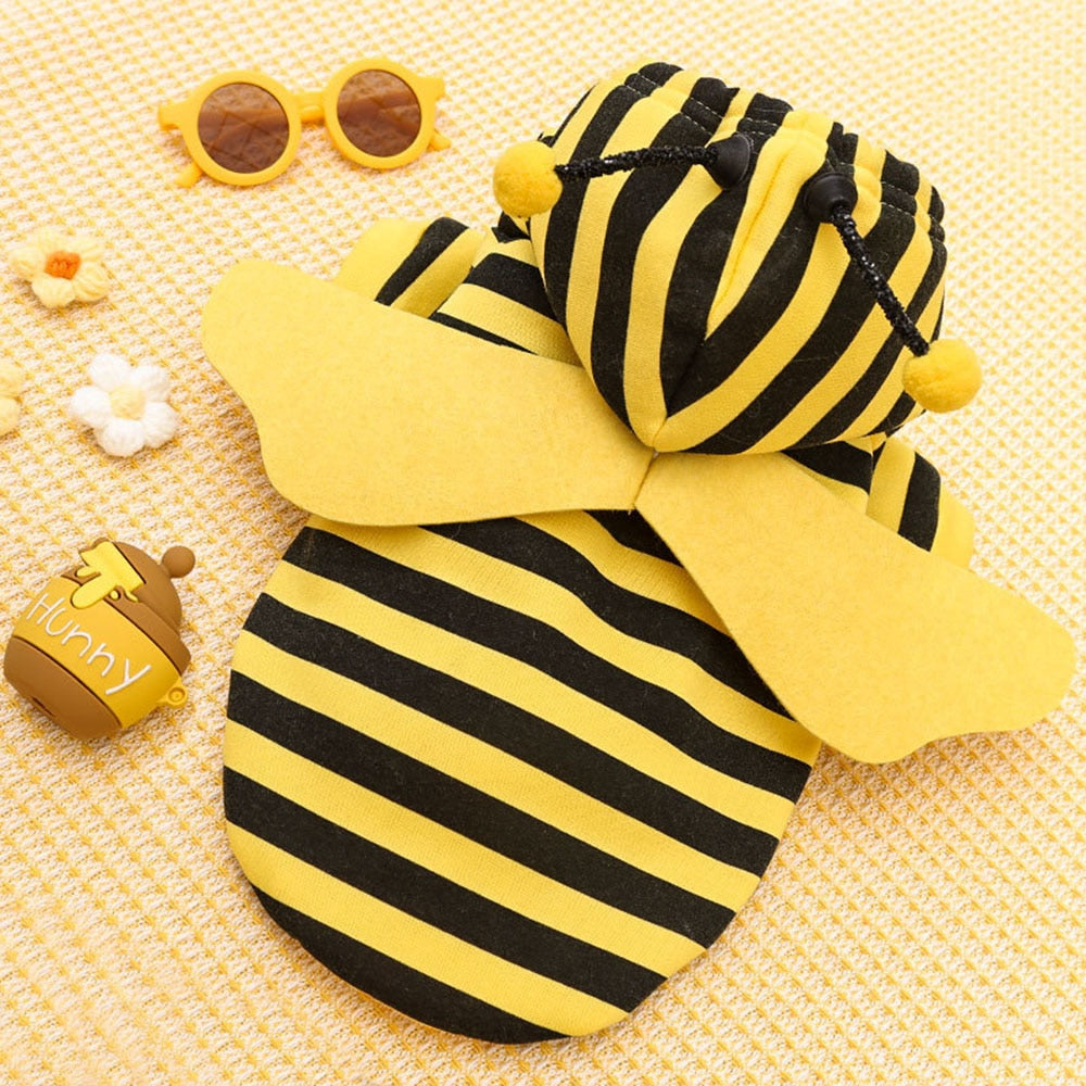 Fancy Bee Outfit for Puppies