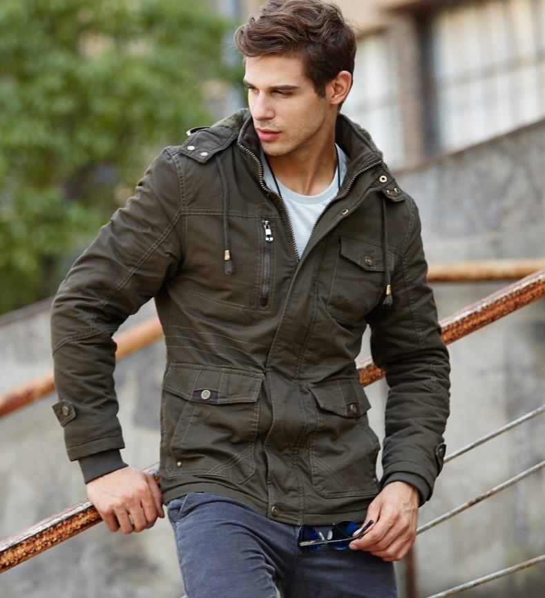 Hooded army jacket hotsell