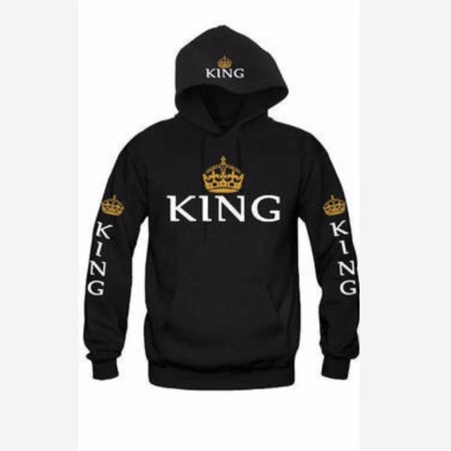 King and queen hoodies fyndiq best sale