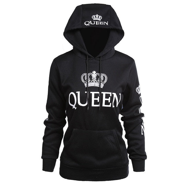 King and Queen Lovers Hoodie