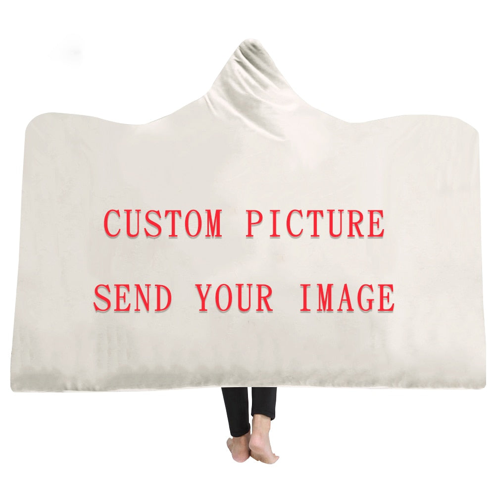 Custom Hooded Blanket- The Hoodie Store