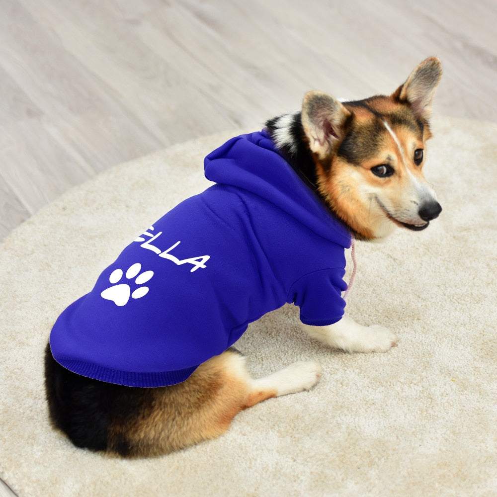 Custom Dog Cat Hoodie Personalized Clothing For Small Medium Large Dog
