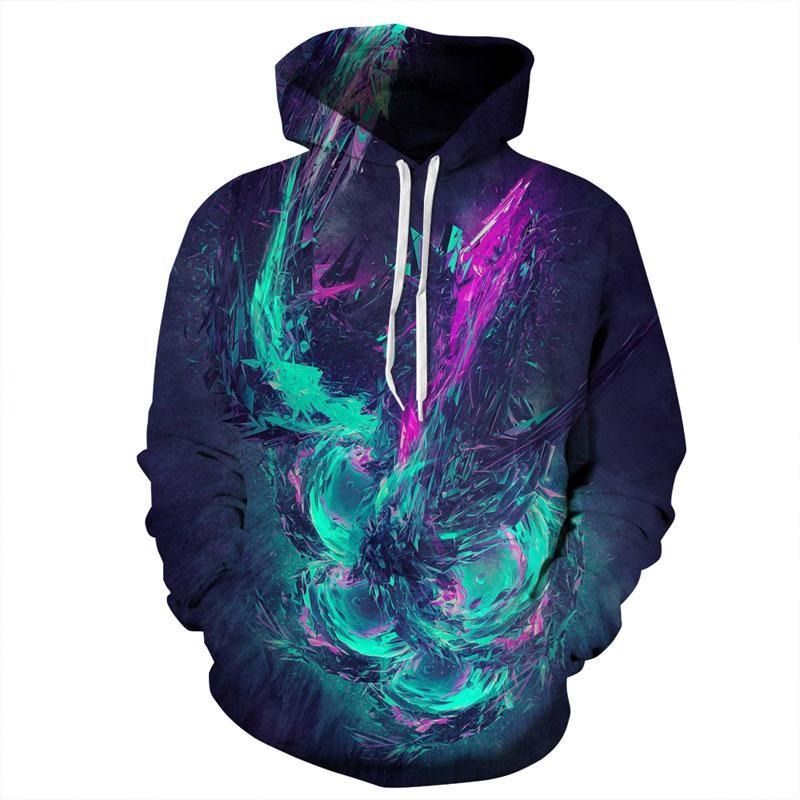 Mr.1991 Unisex Dreamy Colour Combinations Hoodie - The Hoodie Store