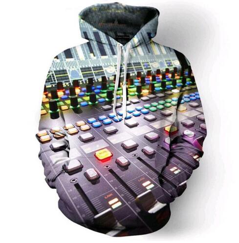 DJ Mixing Desk Hoodie - The Hoodie Store