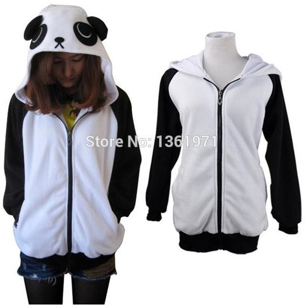 Panda Animal Theme Hoodie - The Hoodie Store