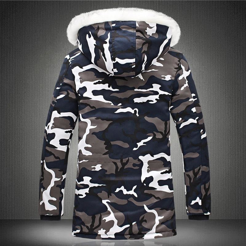 Men's COTTON Camouflage Winter Jacket - The Hoodie Store