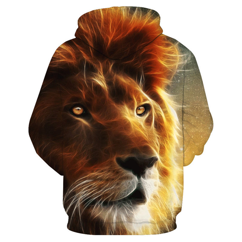 Wild Lion Hoodie - The Hoodie Store