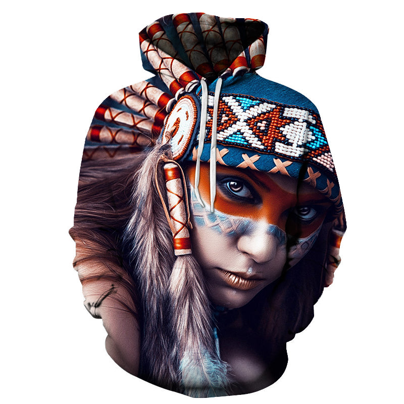 Tribal Woman Hoodie - The Hoodie Store