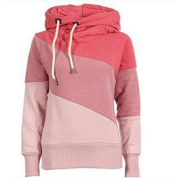 Womens Three Colour Shades Hoodie - The Hoodie Store