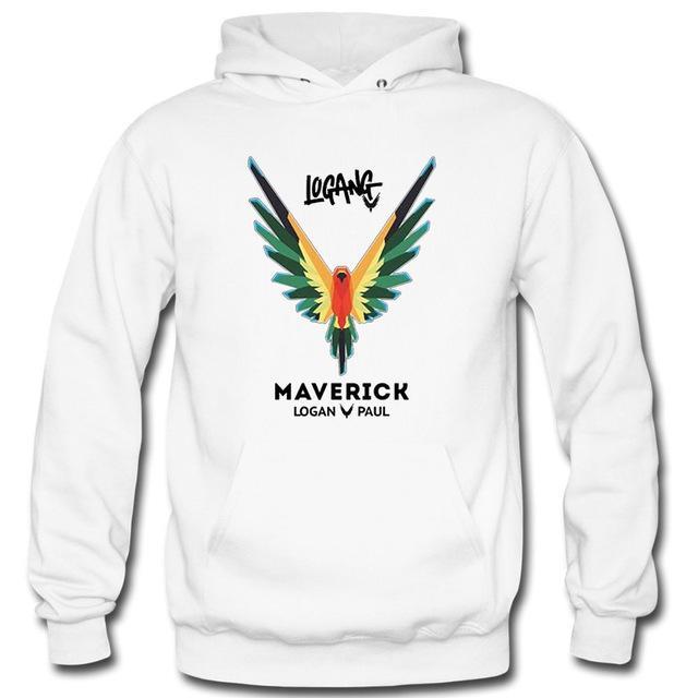 Unisex Logang Maverick Classic Parrot Hoodie - The Hoodie Store