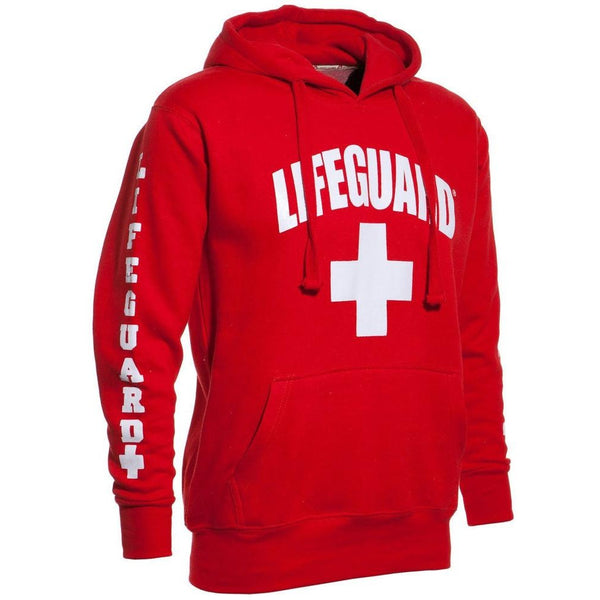 Red sale lifeguard hoodie