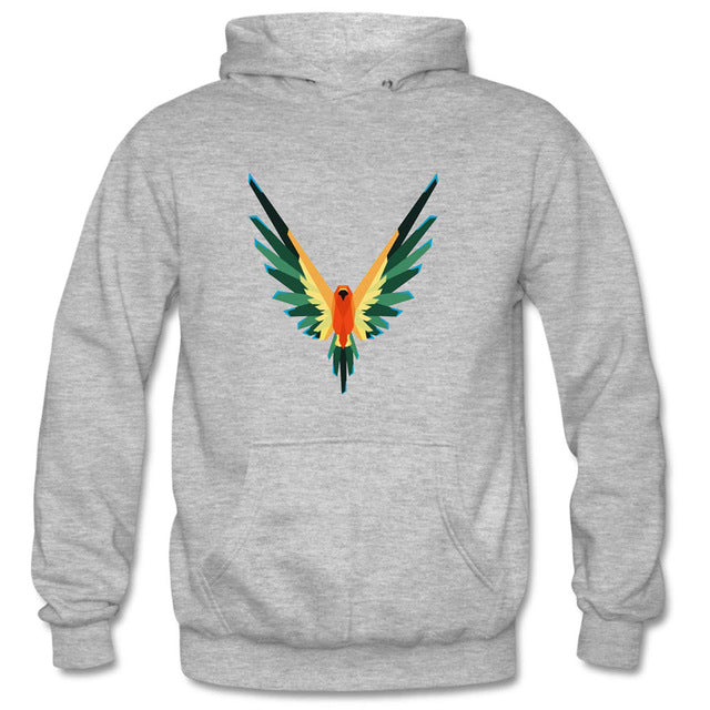 Unisex Classic Style Parrot Hoodie - The Hoodie Store