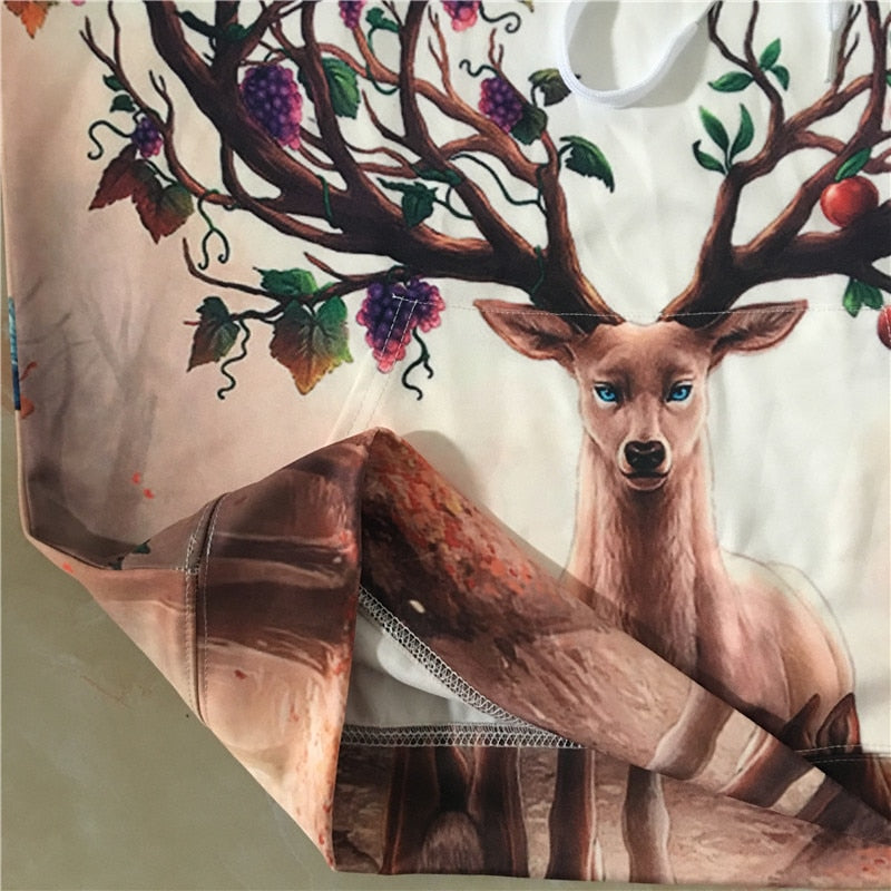Morning Reindeer Antlers Hoodie by JOJOE - The Hoodie Store