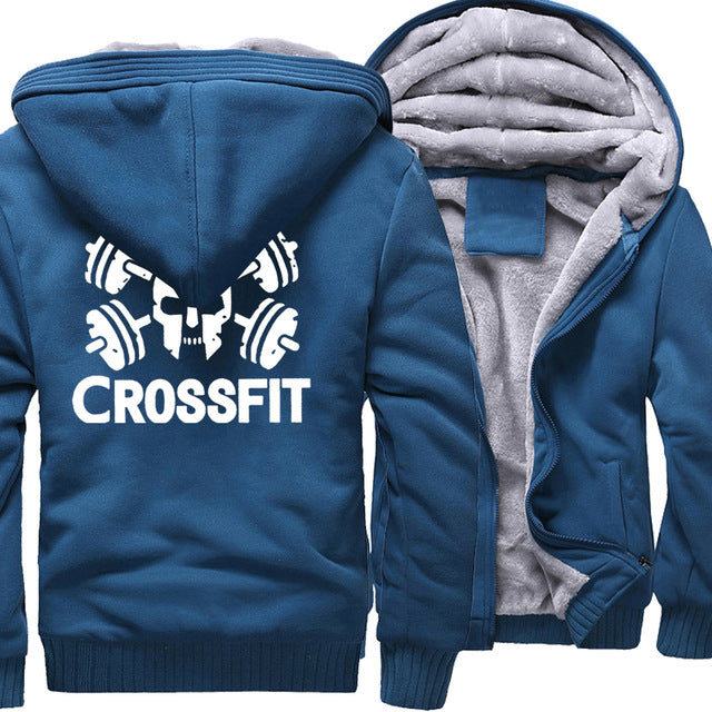 Crossfit zip outlet up hoodie