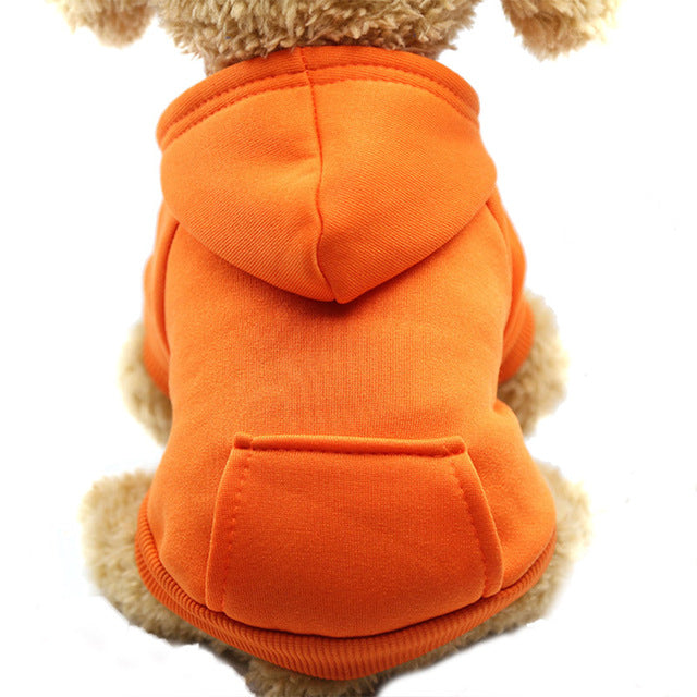 XS-2XL Pet Dog Soft Fleece HoodieS - The Hoodie Store