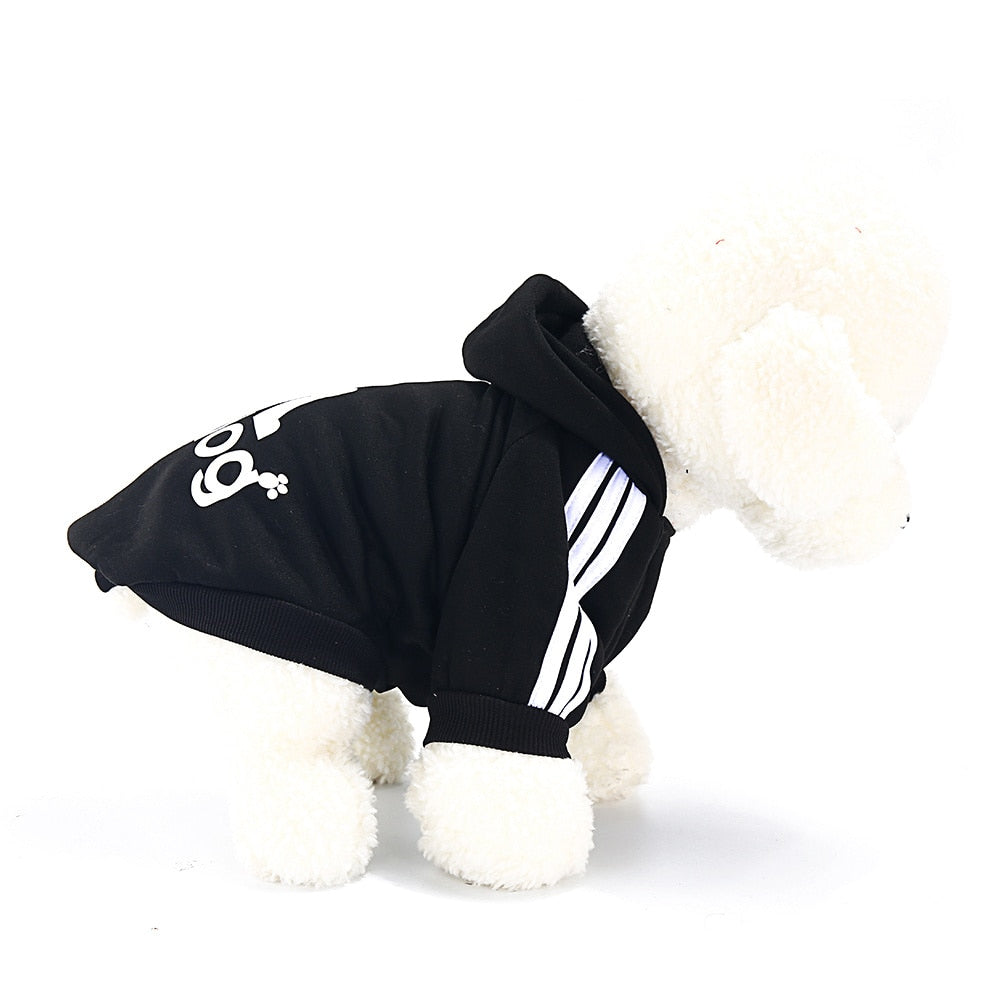 Fast Shipping Cool Black Dog Hoodie