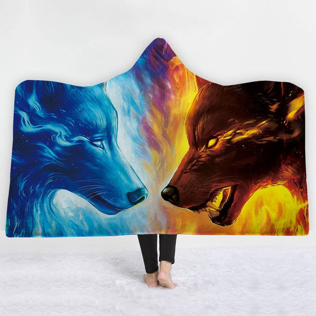 Animal Hooded Blanket - The Hoodie Store