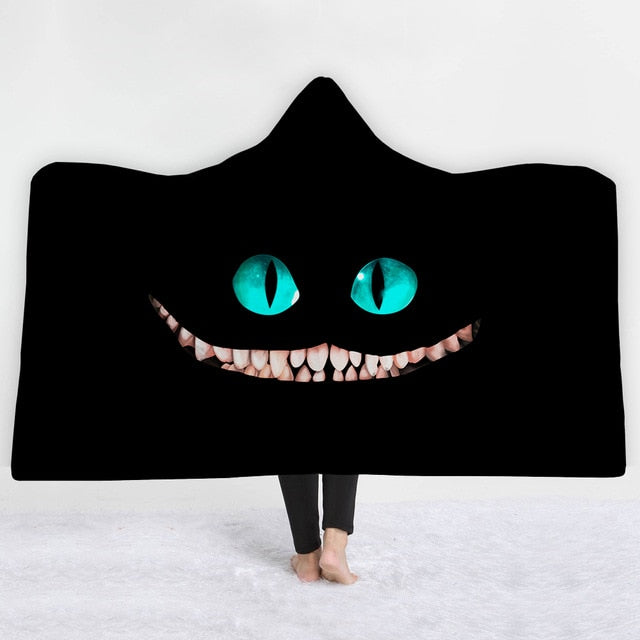 3D Animal monster Hooded Blanket - The Hoodie Store