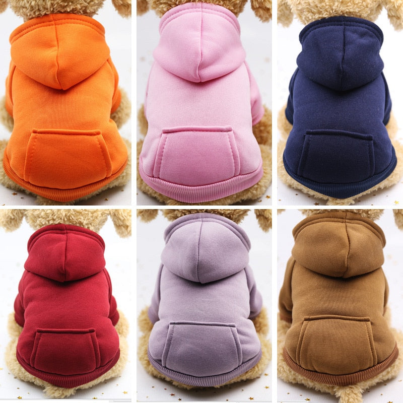 Winter Warm Hoodie Sweater For Dogs 7 Pets - The Hoodie Store