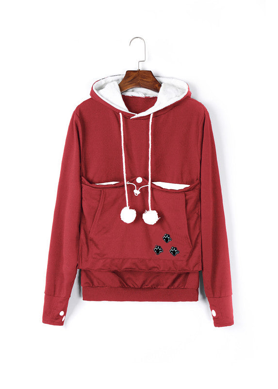 Hoodie on sale cat pocket